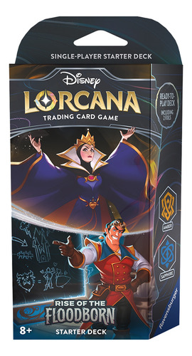 Disney Lorcana Rise Of The Floodborn Amber & Sapphire Deck