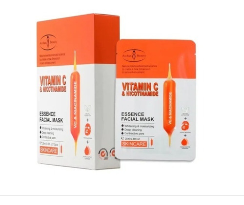 Pack*6 Vitaminc Crema Dias +mascarilla+serum+limpieza Espuma