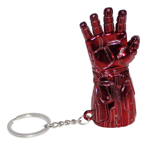 Imagen 4 de 10 de Llavero Mano De Iron Man Gemas Del Infinito Avengers Marvel