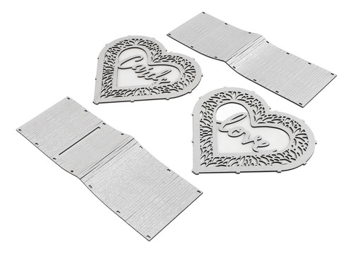 * Suporte De Cartão De Presente De Casamento Em Forma De