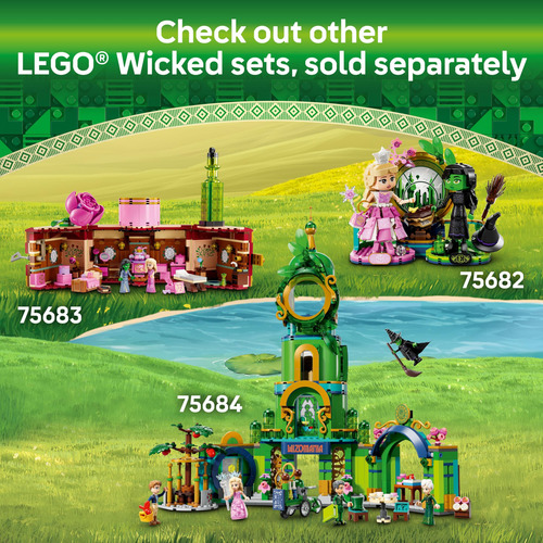 Lego Wicked Glinda Elphaba Nessarose 7+ 75681