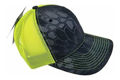 John Deere Richardson Kryptek Gorra Con Malla De Neón En La 