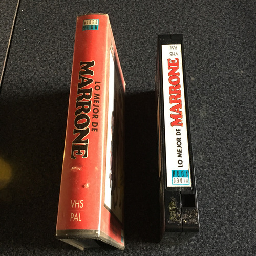 Jose Marrone Vhs Lo Mejor De Marrone Exc Est (Usado)