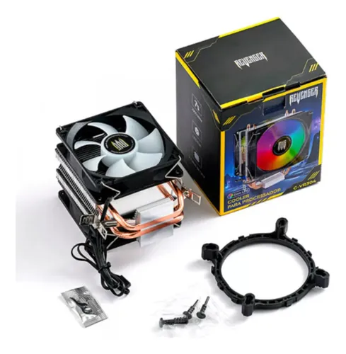 comprar Refrigeração Com Estilo: Cooler Rgb Para Placas Am3, 775, 11