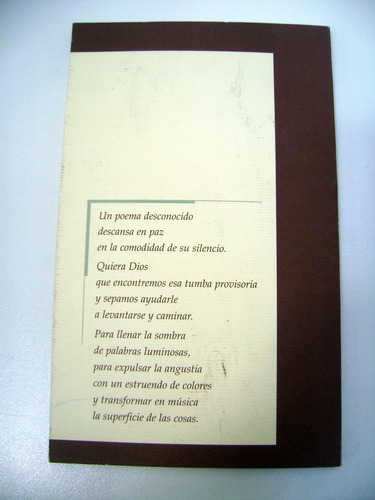 La Ventana Lorenzo Facorro Poesia Vinciguerra Usado Ok Boedo (Usado)