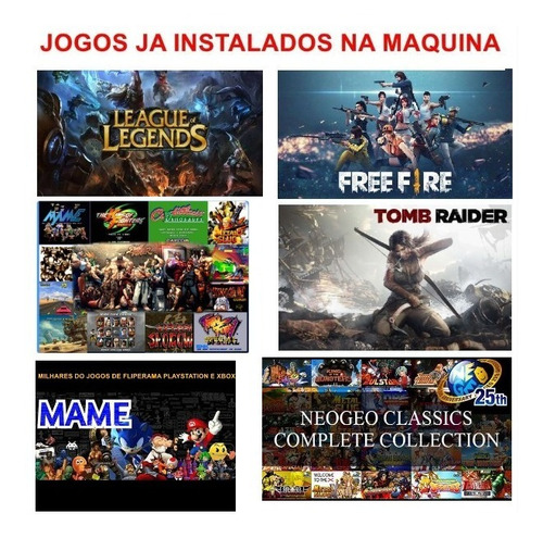 Imagem 2 de 6 de Cpu Gamer Free Fire Windows 10 Office 2020