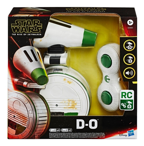 Disney Star Wars Droide D-o Radio Control Skywalker Hasbro