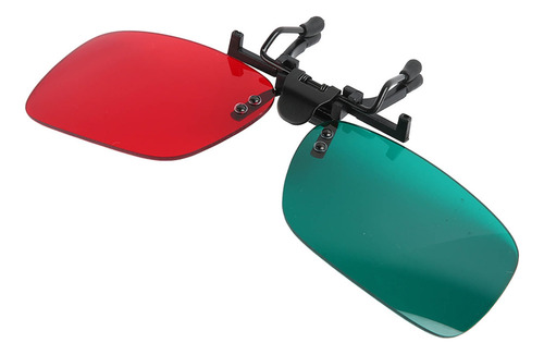 Anteojos Rojos Y Verdes Con Clip, Ambliopía Izquierda Y Dere