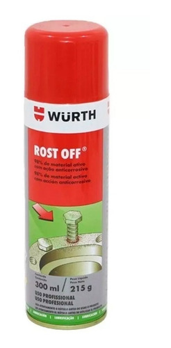 Kit Com 20 Rost Off Wurth 300ml - Micro Óleo Desengripante