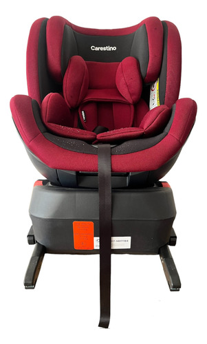 Butaca Infantil Para Auto Carestino Sidney Rojo - 360 Grados