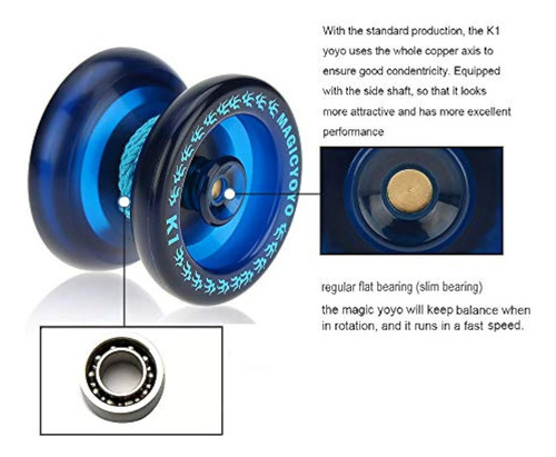 Paquete De Yoyos Magicos Para Principantes Con Accesorios