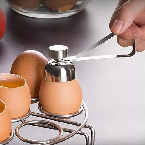 Abridor Huevos Aco Inoxidable Con Orificios Diámetro Pequeño