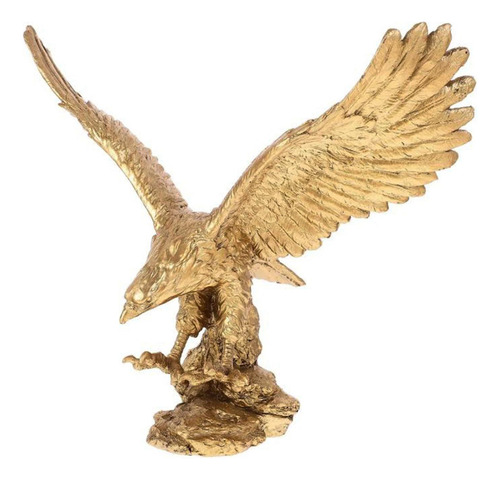 Eagle Statue Desktop Ornament Feng Shui Tamaño L