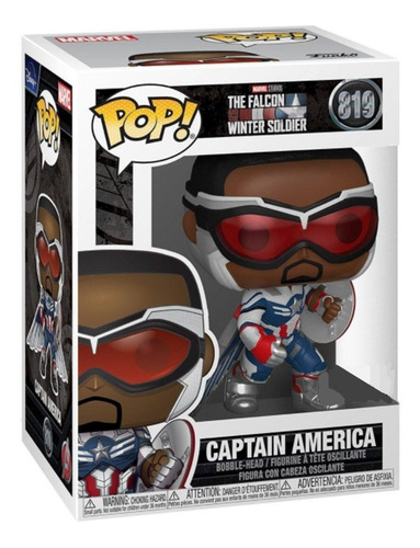 Funko Pop! The Falcon (819) + Protector Acrílico