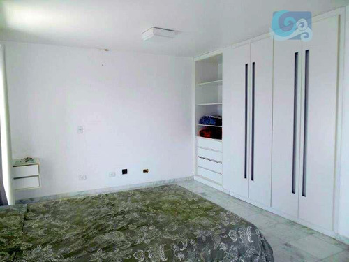 Imagem 12 de 30 de Cobertura À Venda - Praia Do Pernambuco - Guarujá. - Co0265