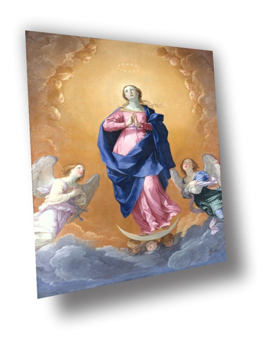 Lienzo Canvas Arte Sacro Virgen Inmaculada Concepción 100x70