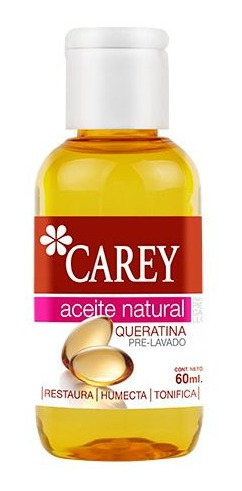 Aceite Natural Carey 60 Ml Queratina