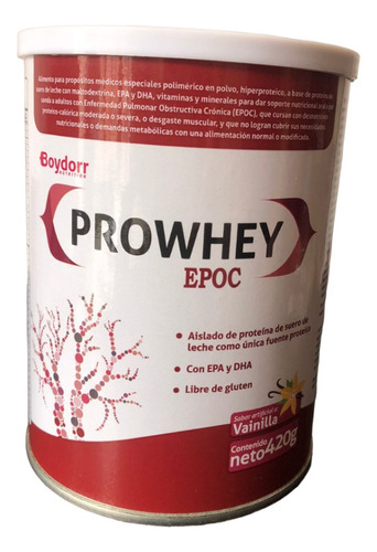 Prowhey Epoc Lata X 420 Gr - g a $140