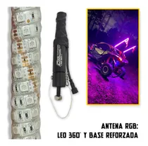 Comprar Antena Led Luminosa Utv Cuatri 1 Mt Rgb Bluetooth 