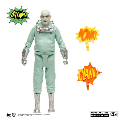 Figura Articulada Mr. Freeze Retro Dc Comics.