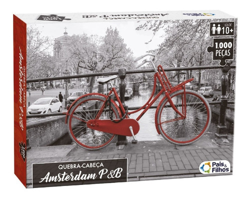 Puzzle Rompecabezas Amsterdam 1000 Piezas En Caja