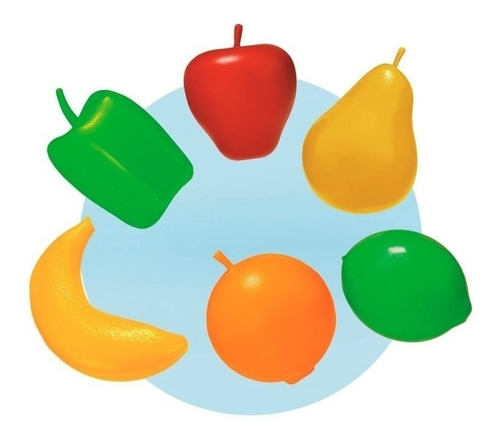 Brinquedo Geladeira Infantil Som Luz + Feirinha De Frutas