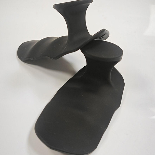 Ginásse Agarra O Exercício De Dedos De Silicone Leve Preto