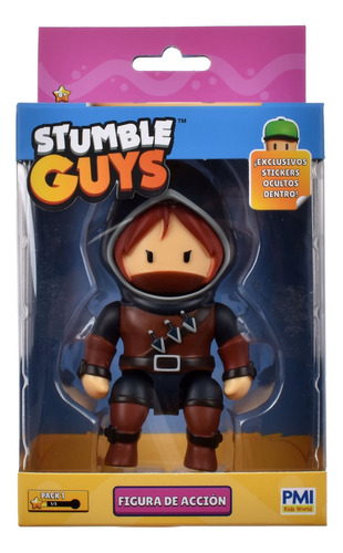 Figura 12 Cms Con Accesorios Stumble Guys - Stabby Kate