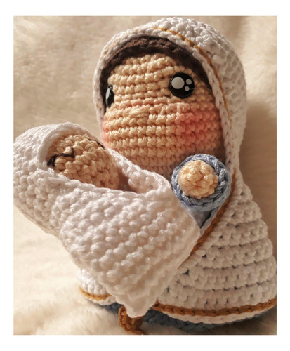 Nacimiento Tejido A Crochet (amigurumi)