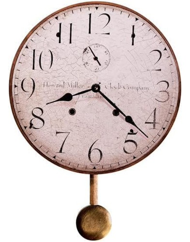 Howard Miller Reloj Pared Deary Ii 549-662 Antiguo Redondo