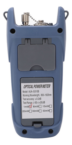 Medidor De Potência De Fibra Óptica 1mw 7 Comprimentos De On