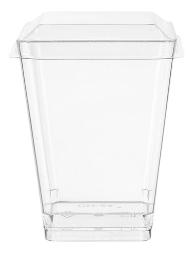 Vasos Desechables De Plástico Transparente Para Postres Con