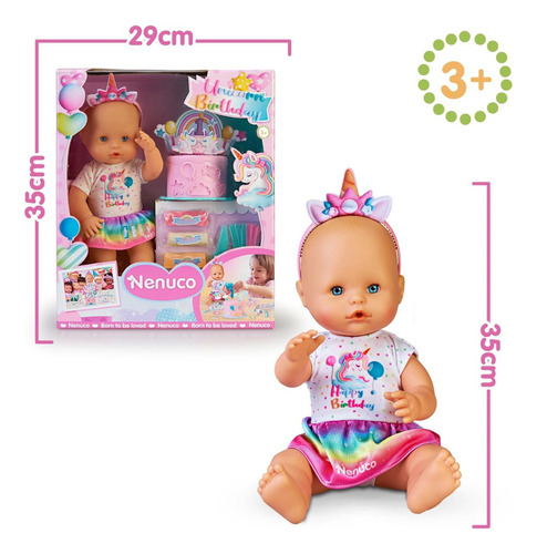 Muñeca Nenuco Cumpleaños De Unicornio