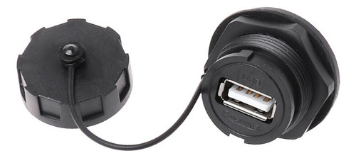 Adaptador De Montaje En Panel De Enchufe Hembra Usb Impermea