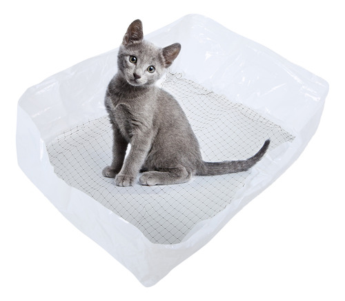 Bolsa De Filtro Para Caja De Arena De Nailon Para Gatos, 20