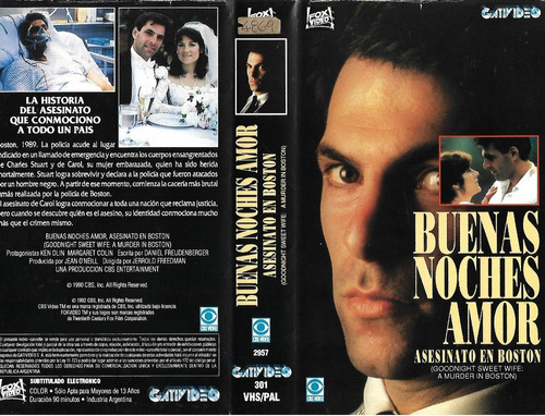 Buenas Noches Amor Asesinato En Boston Vhs Ken Olin 1990