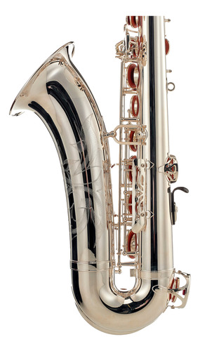Sax Tenor Yamaha Yts480-s Plateado Llave De Fa Y Fa Frontal