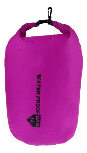 Bolsos De Equipaje De Impermeable De Claro / 10l Púrpura