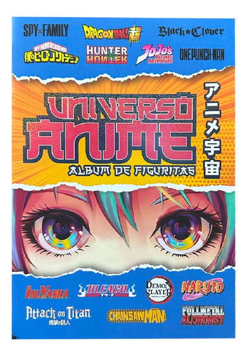 Álbum De Figuritas Universo Anime 