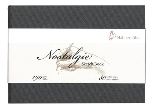 Sketch Book Nostalgie 190g A5 Paisagem C/ 40 Fls