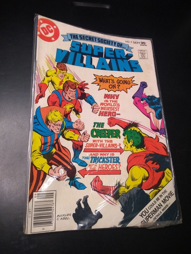 The Secret Society Of Super Villains #9 Dc Comics Ingles