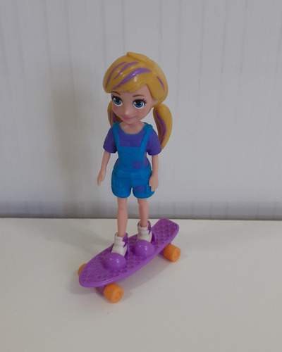 Muñeca Polly Pocket Skater (Usado)