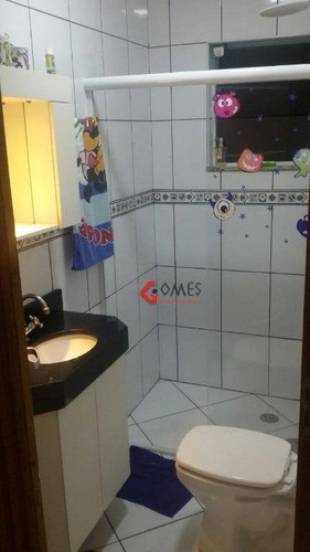 Imagem 12 de 25 de Sobrado Residencial À Venda, Nova Petrópolis, São Bernardo Do Campo. - So0726