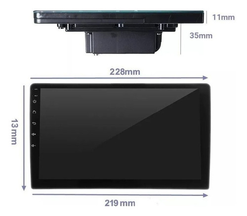 Radio Tactil 9 Pulgadas Lcd Y Pantalla Auto Geely