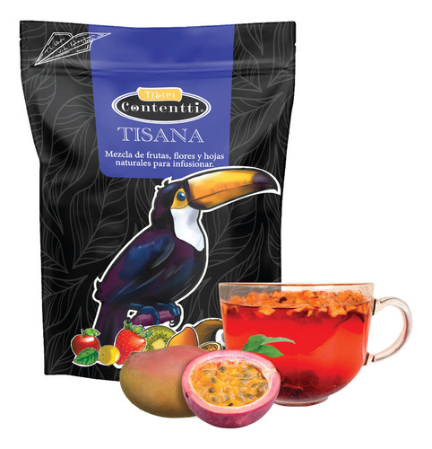 Tibiri Contenti Tisana Mango Maracuya Bebida Frutos Secos