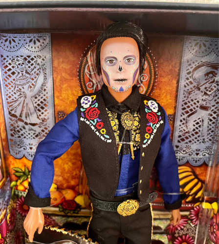 Muñeco Ken Día De Muertos. 2022 (Usado)