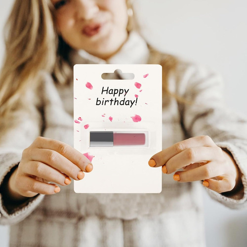 50 Blísteres Con Pegamento Para Bálsamos Labiales Y Carteras