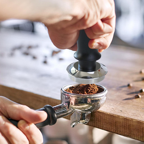 Tamper De Café Tamper Cargado Por Resorte Para Barra 53 Mm