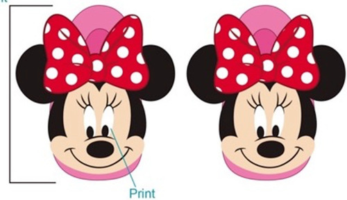 Minnie - Pantuflas Tienda Oficial Disney Dn0002-23