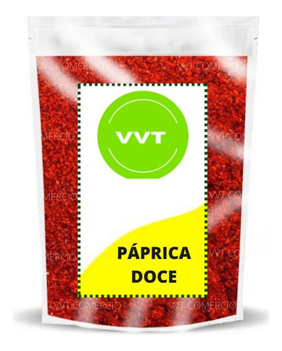 Páprica Doce - 500g - Vvt Comercio